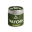 Green container of KAYO Matcha on a white background