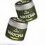 Two green tins of Kayo Matcha on a white background